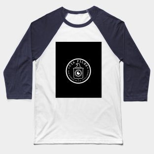 CIA Files Black and White Logo Baseball T-Shirt